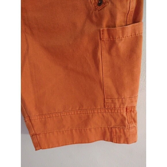 Carbon 2 Cobalt Shorts Men's Chino Dark Orange Inseam 9" - Picture 3 of 4